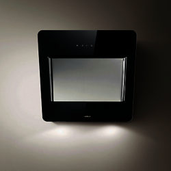 Elica Verve 55 Chimney Cooker Hood Black